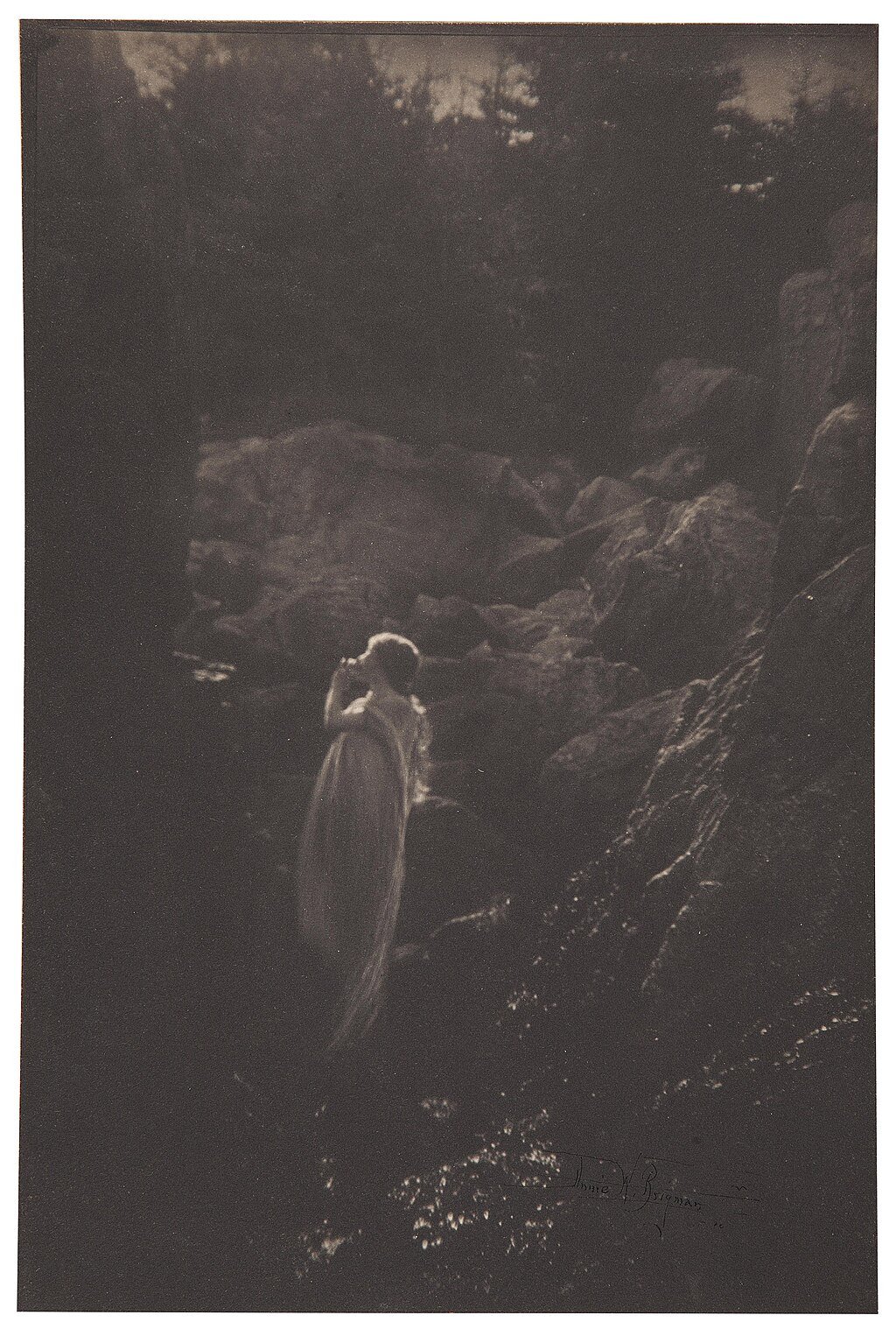 Untitled Anne Brigman, Public domain, via Wikimedia Commons