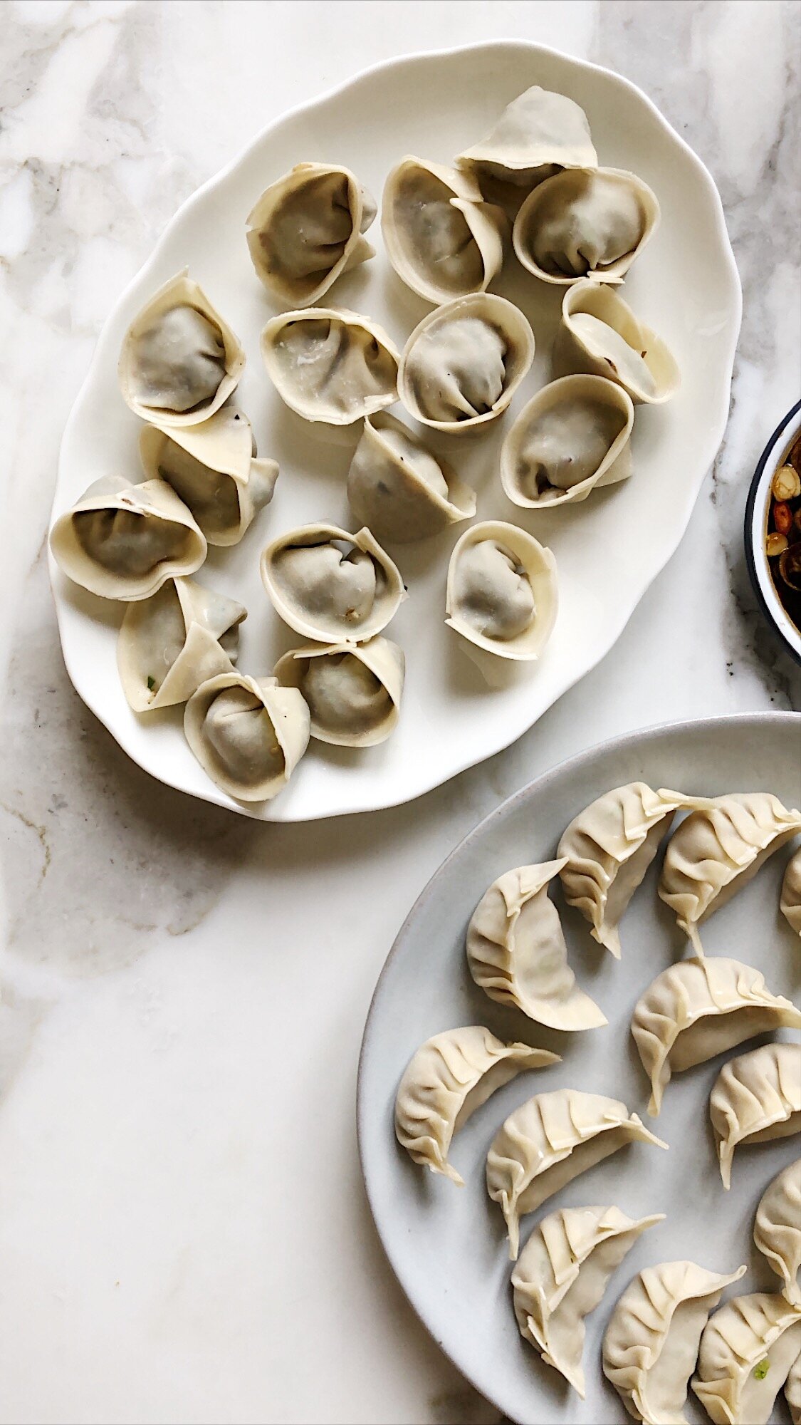 PORK MINC DUMPLINGS — ANNA