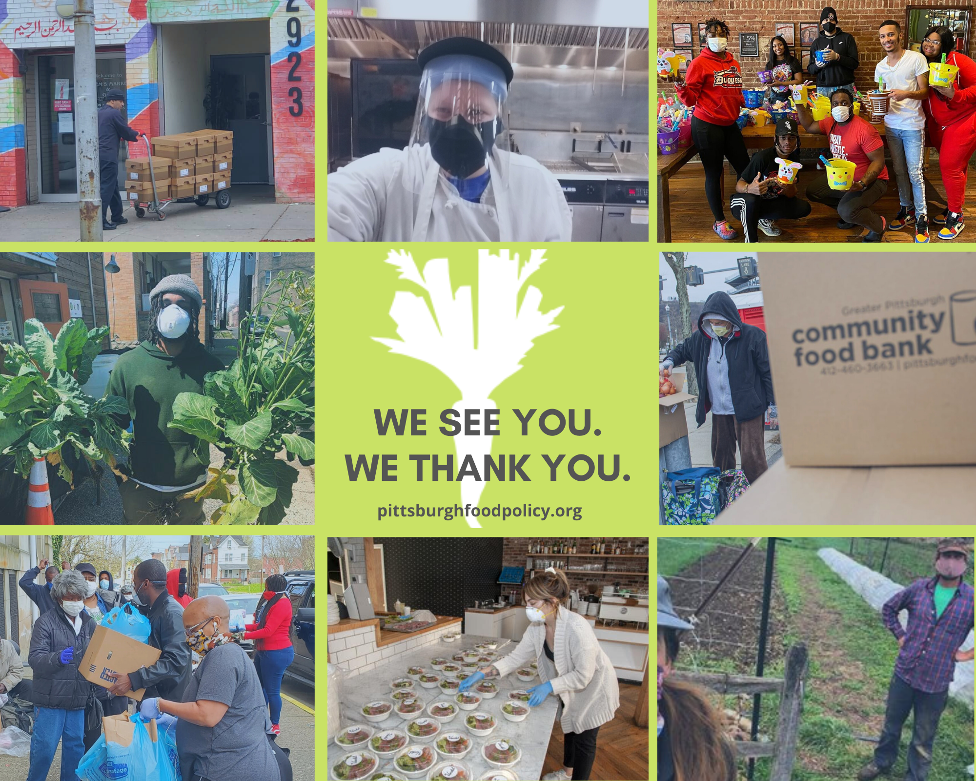 We see you. And we thank you.