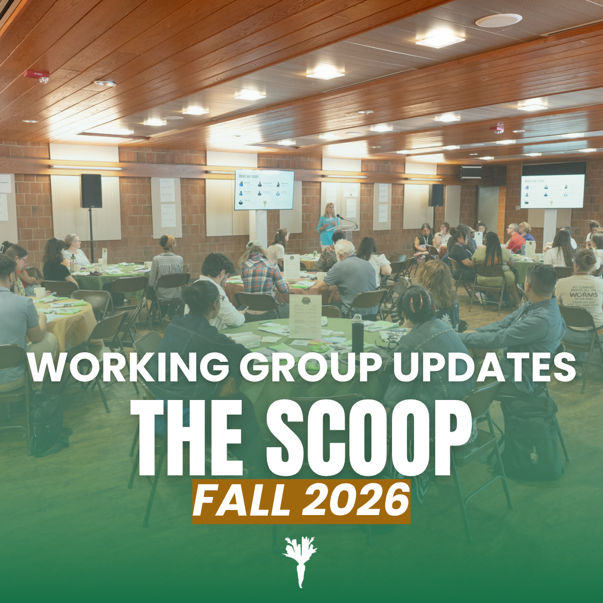 The Scoop - Fall 2026: Working Group Updates