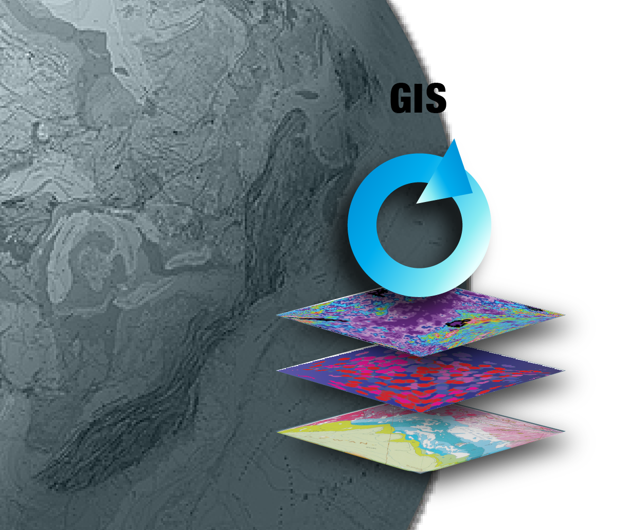 GIS processing of data sources for the Radon Potential Map of Canada.