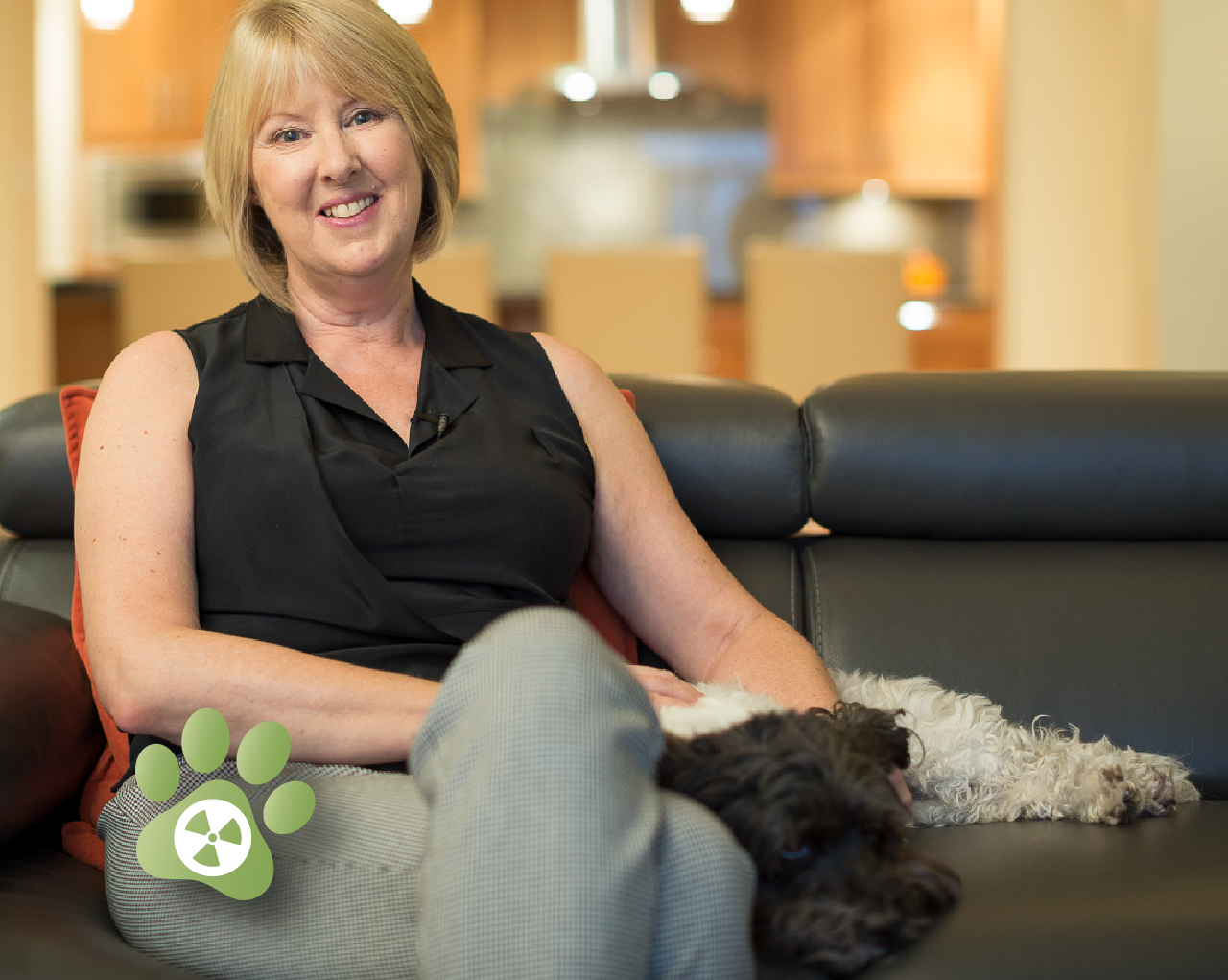 Janet Whitehead and Harvey from Janet's Story .