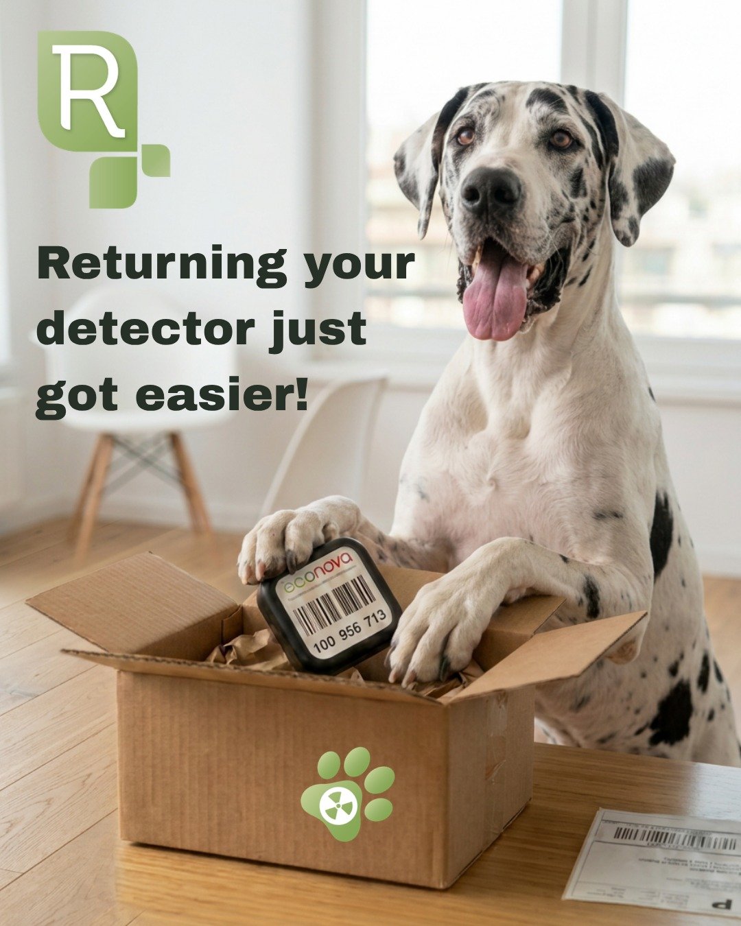 Returning your alpha track detector just got easier with the opening of Radonova&rsquo;s new Canadian Return Hub! 

All radon detectors can now be returned to Ontario for analysis. Say goodbye to the headaches of cross-border shipping!

Find more det