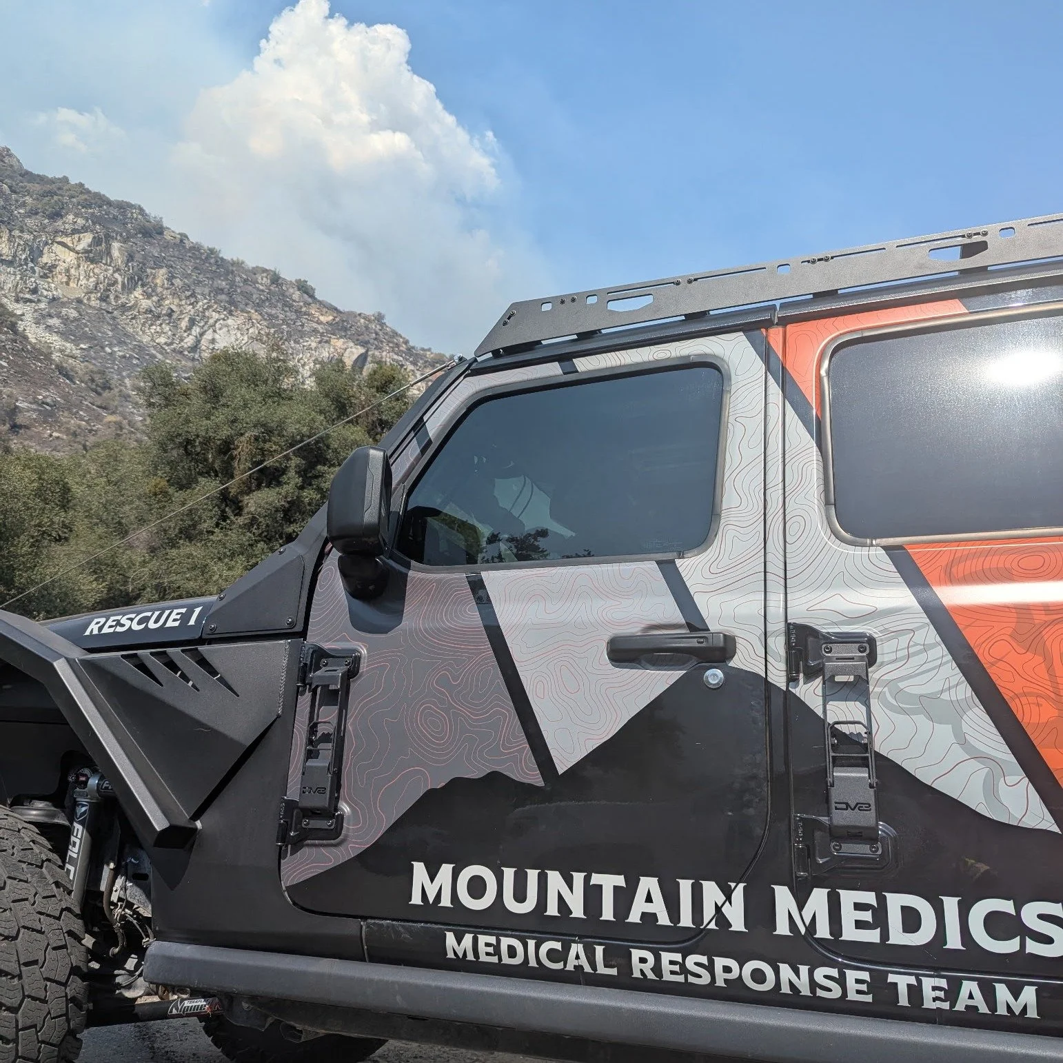 Check out the details!
Our vehicle wraps are truly one of a kind &mdash; featuring bold orange topo graphics and subtle ghost caduceus accents in the logo. Big thanks to @SignoramaReddingCA for bringing our vision to life!
 🚑✨

#CustomVehicleWraps #