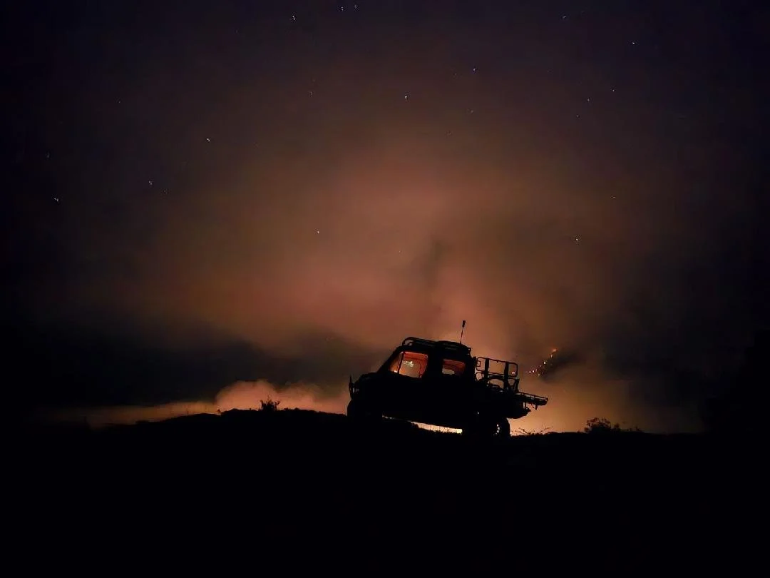Firelight, darkness, and determination.
Even at night, our teams and UTVs stay on the move &mdash; bringing care and support to the front lines where it&rsquo;s needed most. 🚙💨🔥

#Teamwork #FieldMedicine #EmergencyPreparedness #FirelineSupport