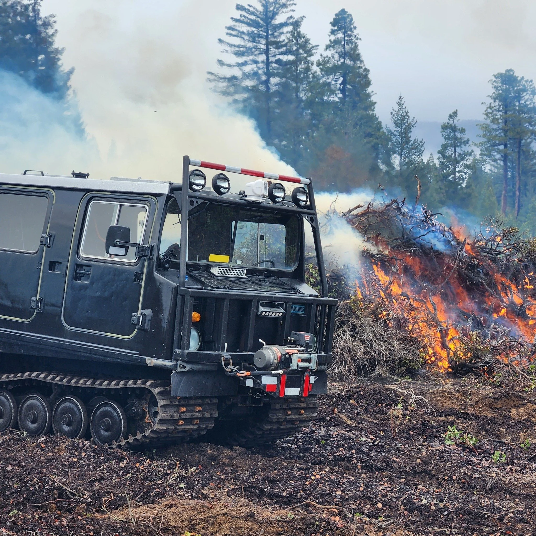 Our H&auml;gglunds is designed for extreme terrain, these fully tracked, articulated vehicles glide over deep snow, power through mud, and even cross water &mdash; making them a critical asset for winter and remote operations.

#Hagglunds #SnowOperat