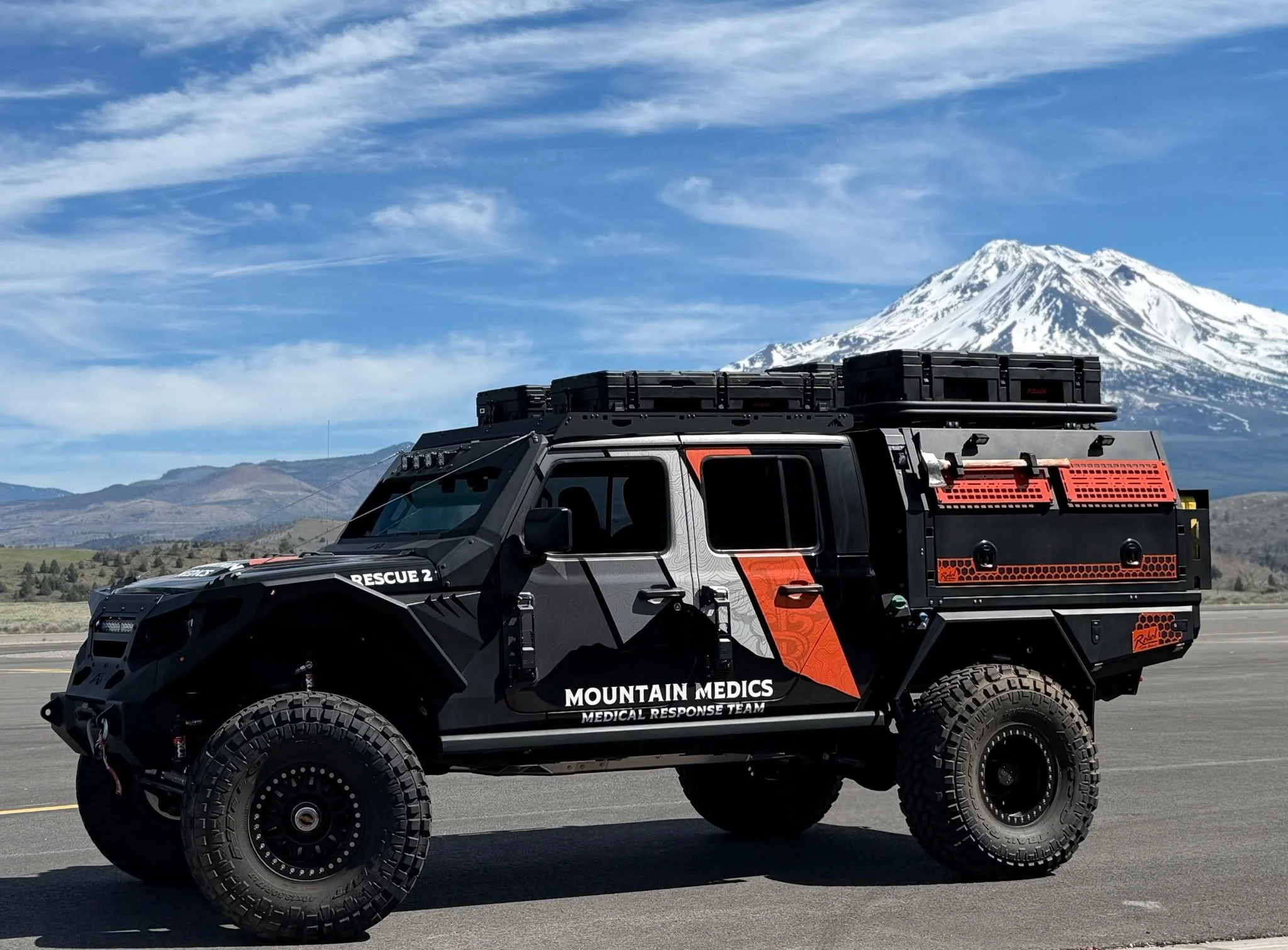 🚙 Jeep Upgrades Alert! 🚙 

We just leveled up our fleet, equipping our Jeeps with 40-inch wheels, empowering Mountain Medics to tackle the toughest off-road fireline and disaster operations with unprecedented confidence in 2026. 

With rugged terra