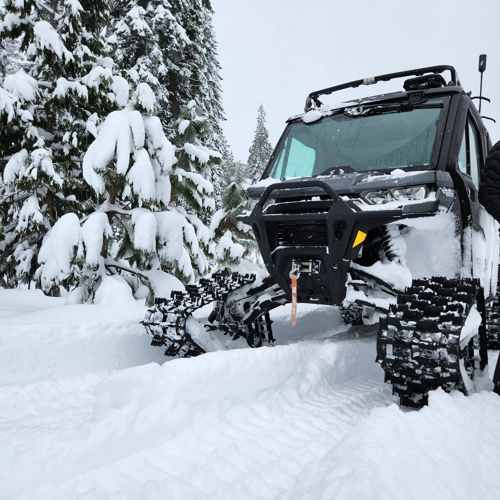 This beast goes anywhere rough terrain takes it, keeping crews and gear moving when standard vehicles can&rsquo;t.

#CanAmDefender #AllTerrain #SnowOperations #MountainMedics #OffRoadRescue