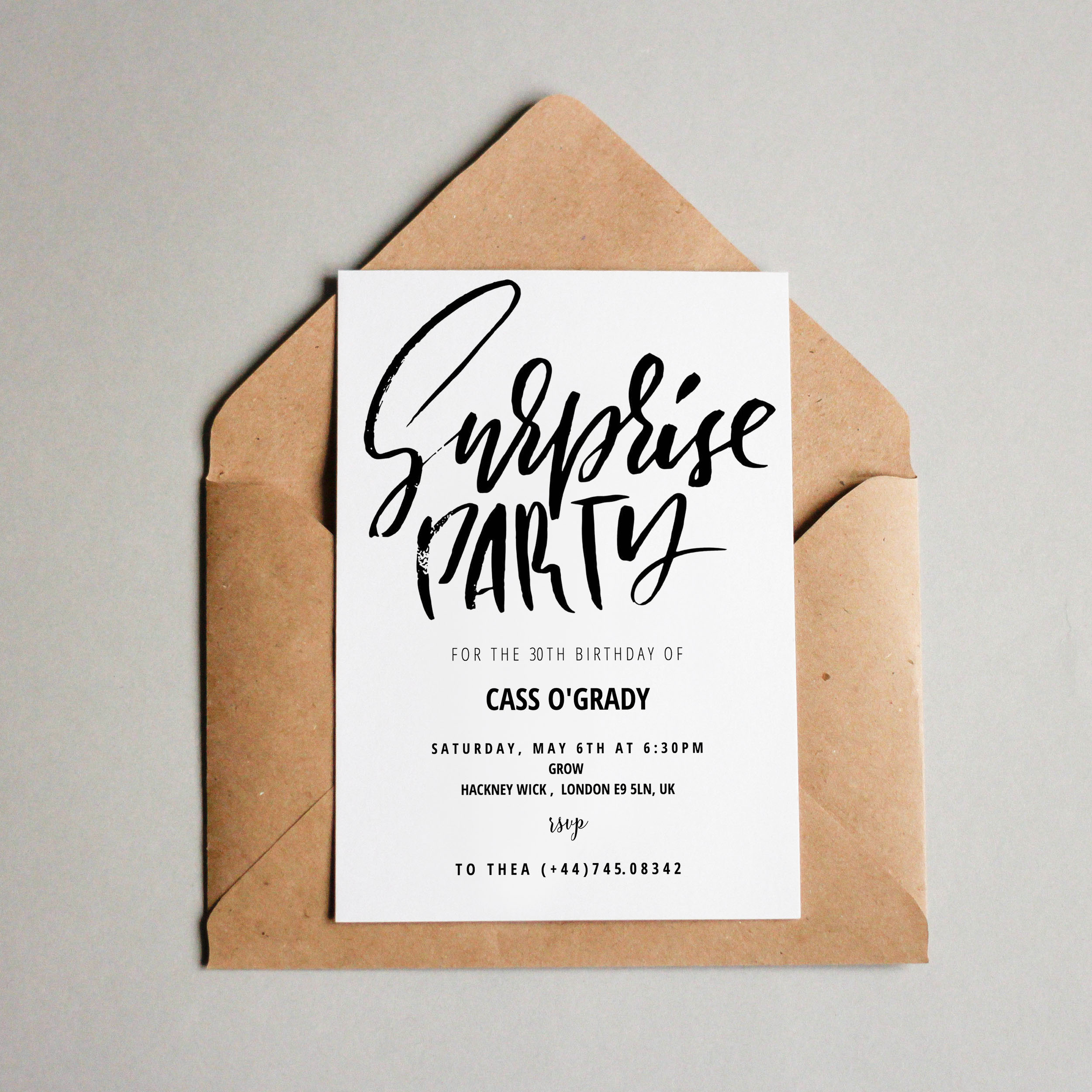 Invitations 
