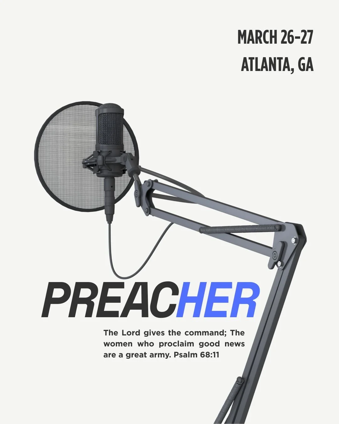 PreacHER Women's Gathering | Mar 26-27