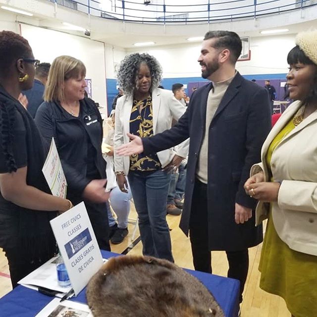 Yesterday we hosted a successful Citizenship! Almost 100 individuals were put on to the path for citizenship thanks to the work of @cunycitizenshipnow. 
Thank you @northbrooklynymca for being generous with your space and helping us make this event ha