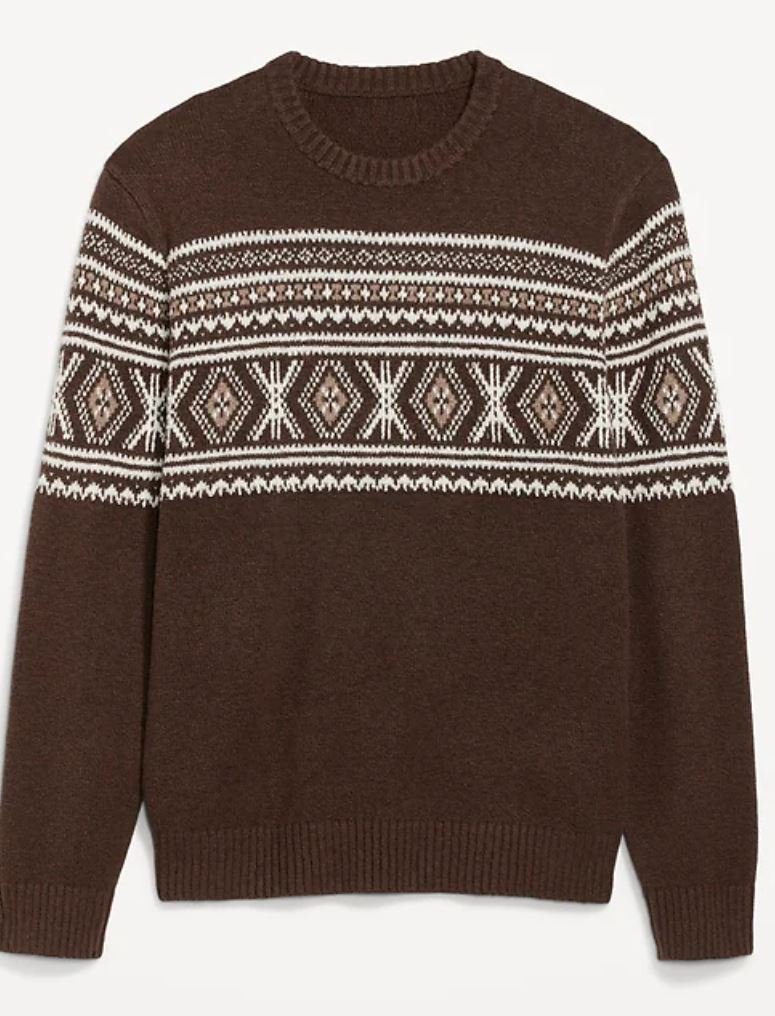 mens brown sweater.JPG