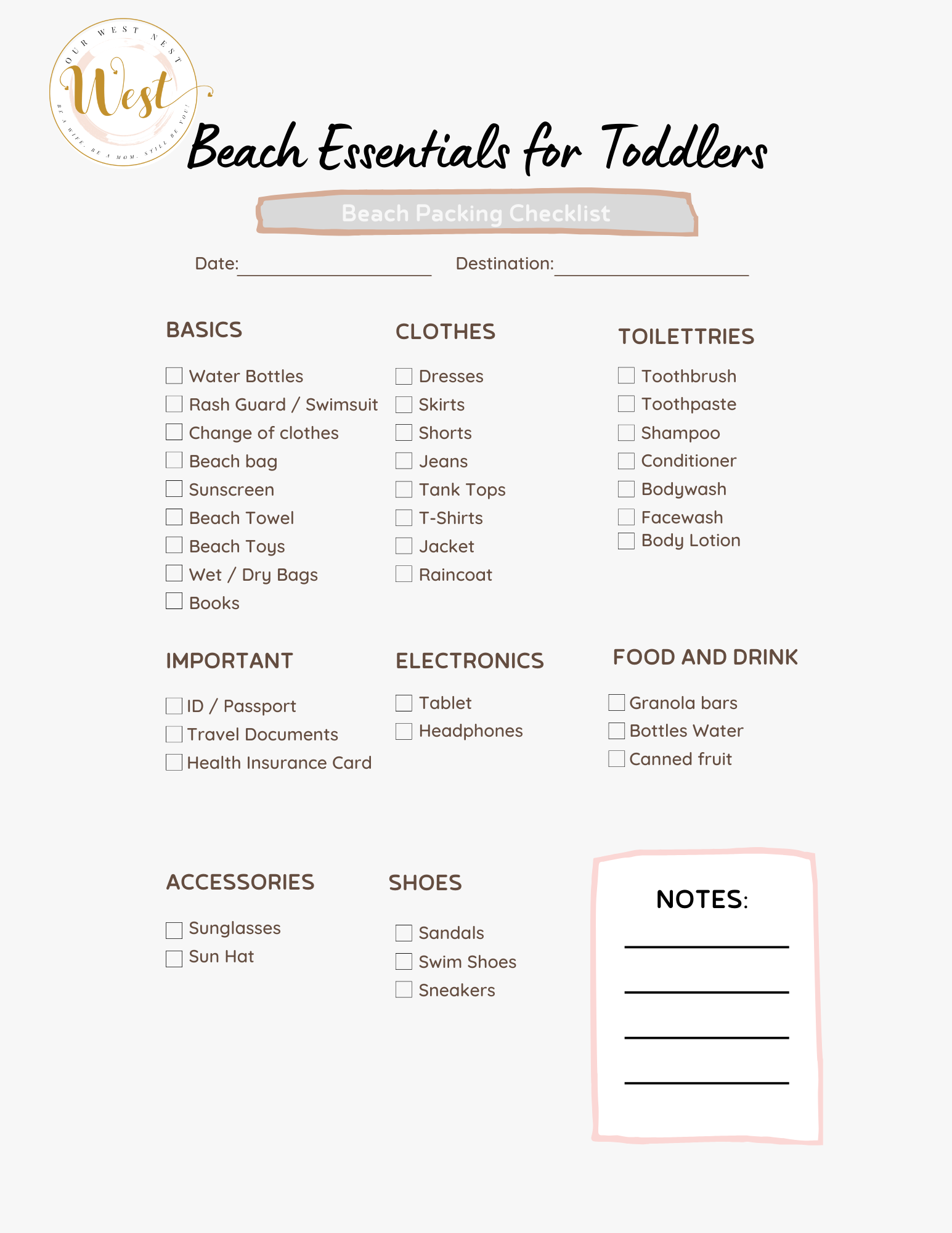 TODDLER ESSENTIALS LIST: TRIED AND TRUE