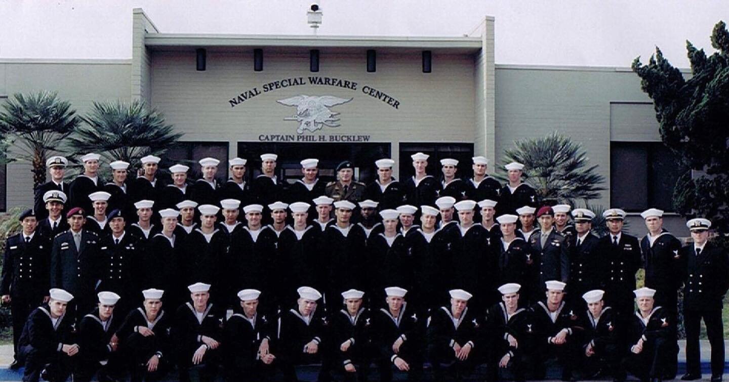 This is the day I graduated SEAL training. Almost all of the men in this photo would head in to combat over the next two decades. Not all are still with us. 17 years ago today, June 28th 2005, we lost two great men. James Suh and Matt Axelson- my tea