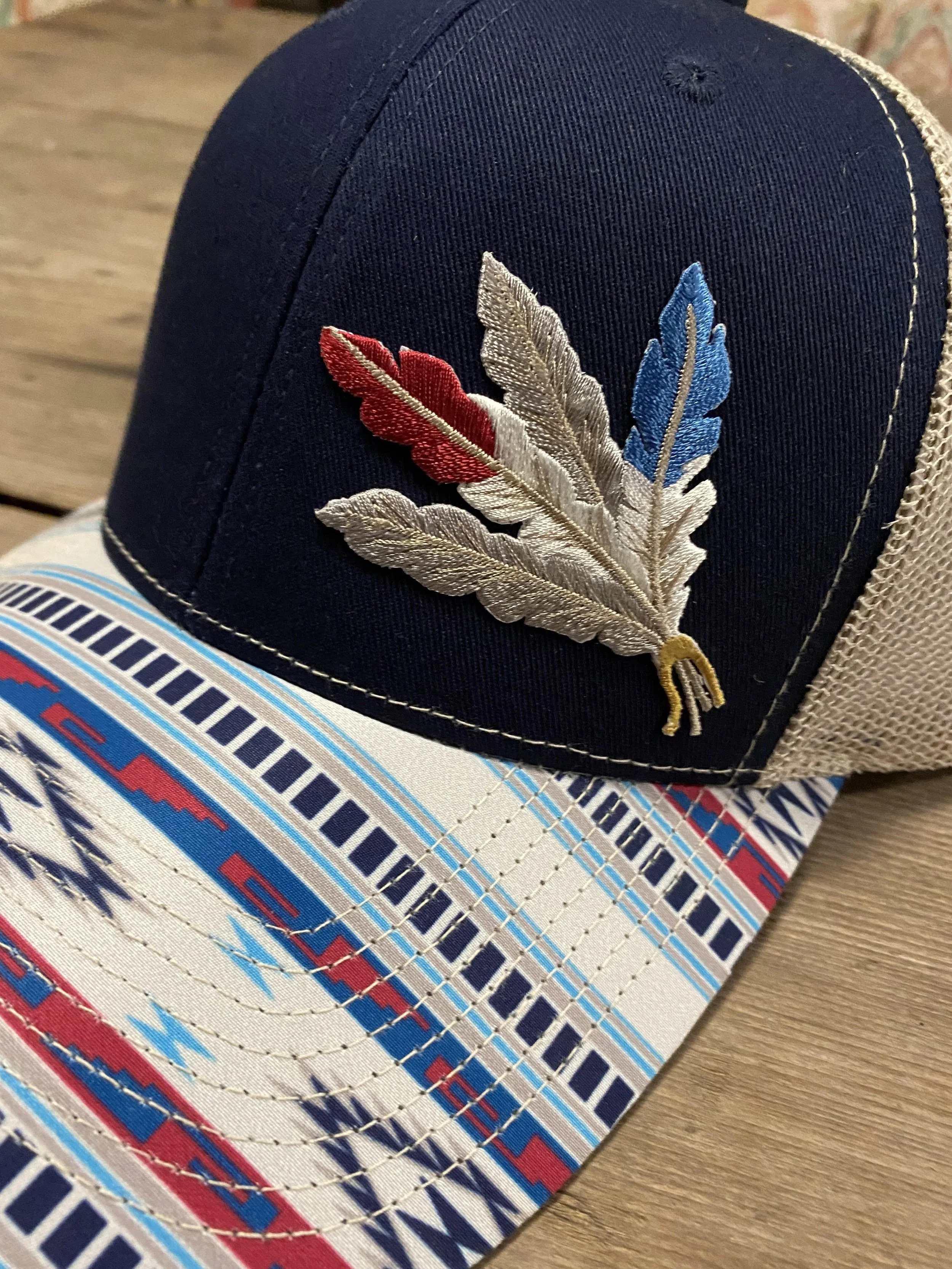 Western Baseball Cap, Aztec Cap 