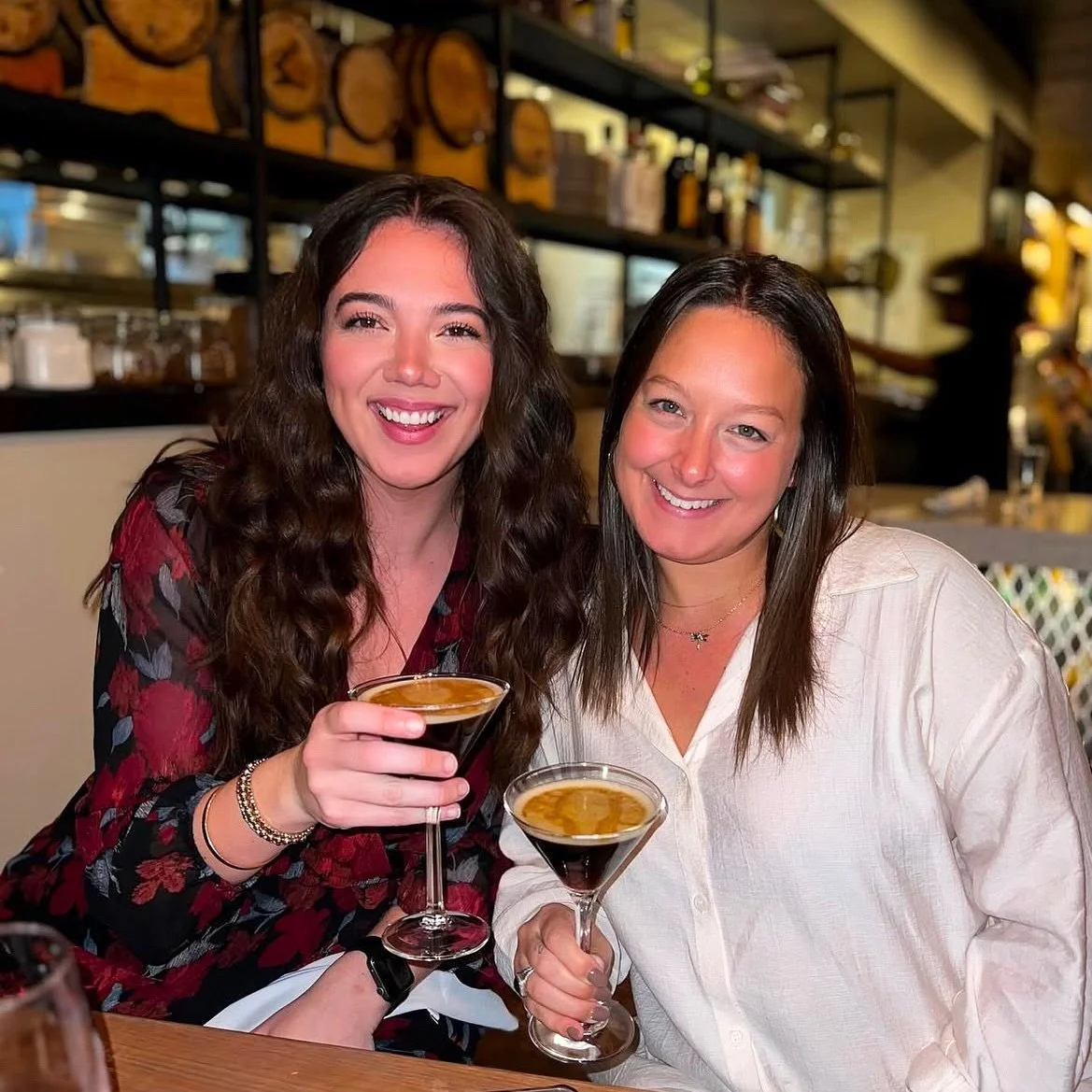 Espresso Martinis + custom image printing = double the joy! 🍫🍸 We&rsquo;re serving &lsquo;em up till 11pm this evening. 🌙