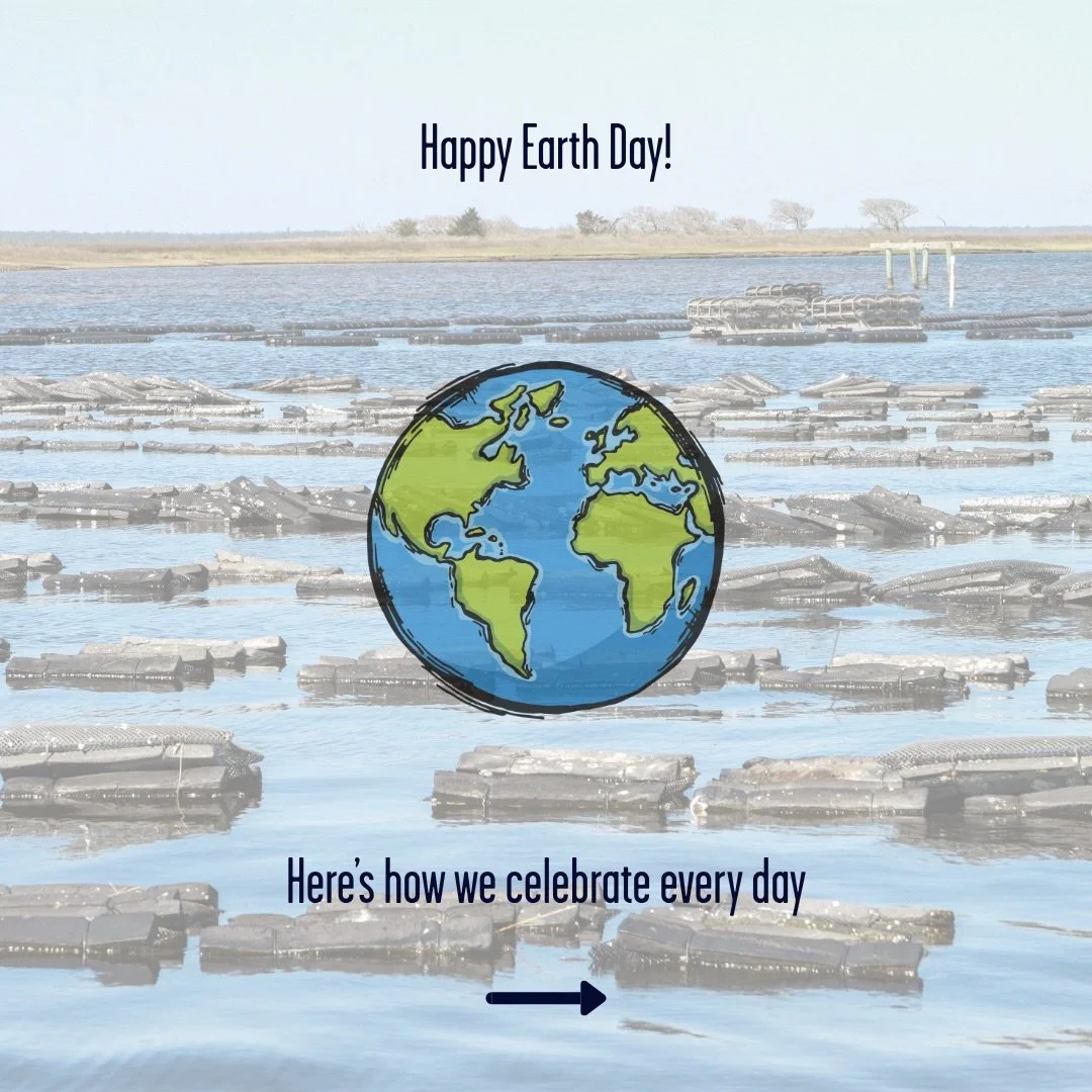 Sustainability is always on the menu. Happy Earth Day! 🌎