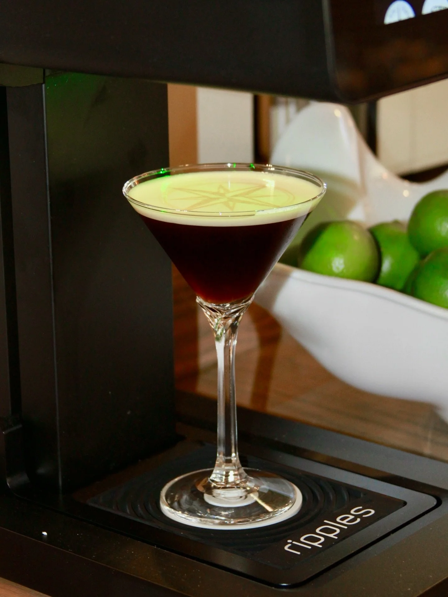 We took &ldquo;what would you like on your espresso martini?&rdquo; to the next level. ☕️

With our @drinkripples printer, the answer can be anything &mdash; your dog, your date, or your favorite photo. 

So... what are you printing first?