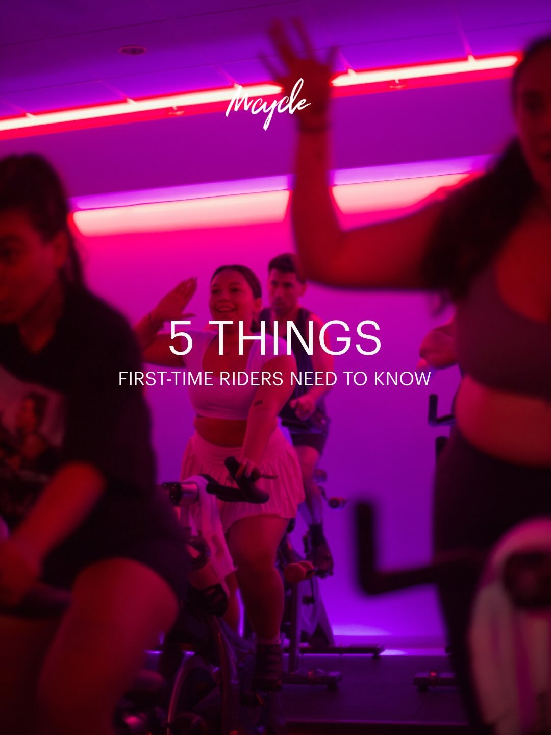 New rider nerves are real. But these tips will help you feel confident from the moment you walk in. ✨