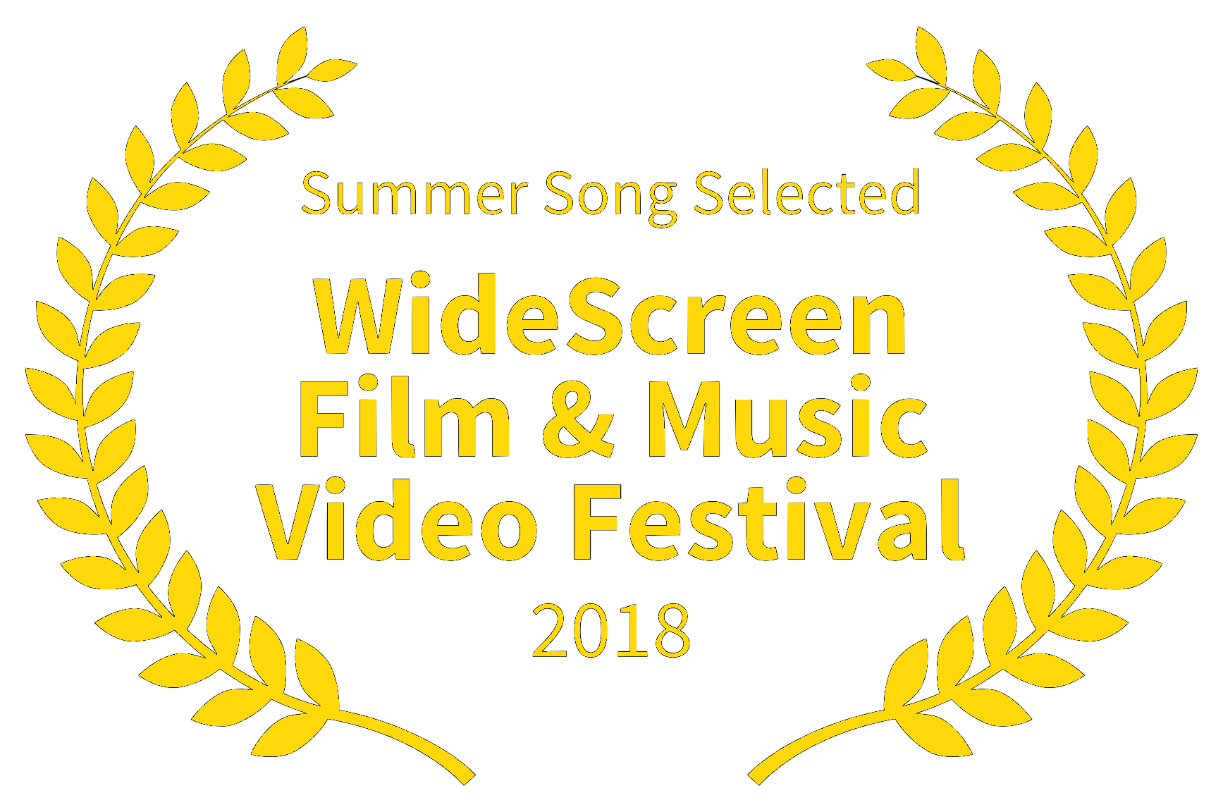 Summer Song Selected Yellow - WideScreen Film  Music Video Festival - 2018.png
