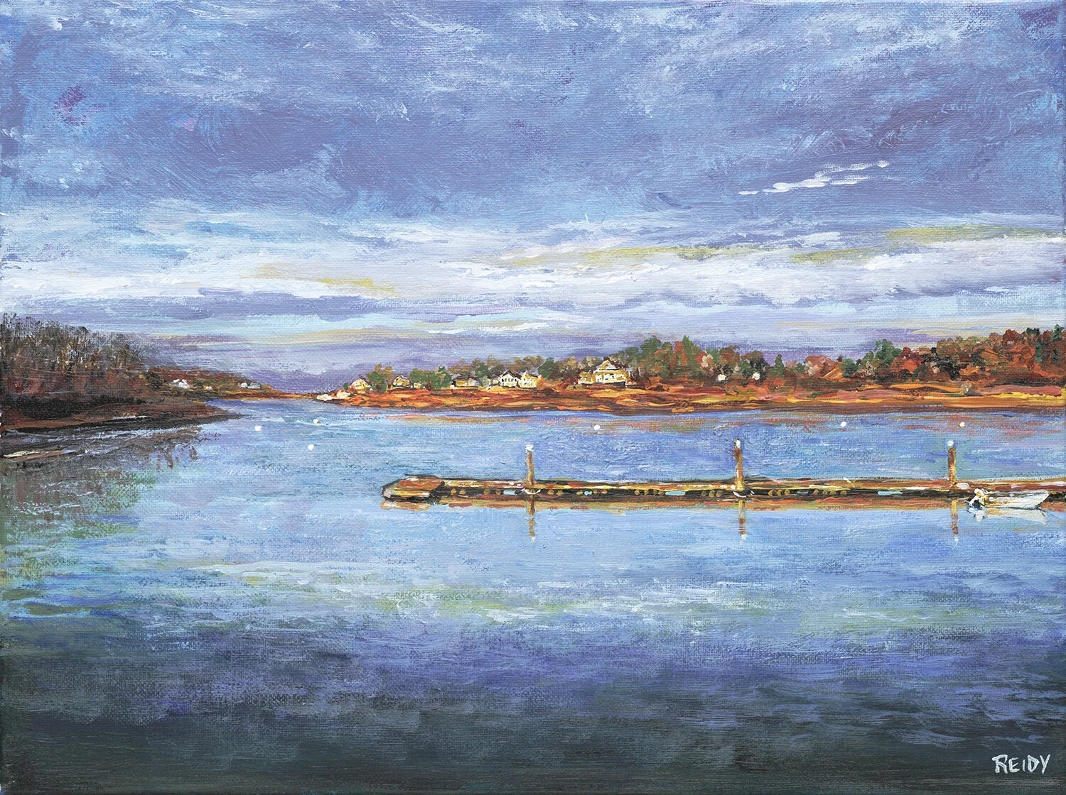 York Harbor in Fall, York, ME