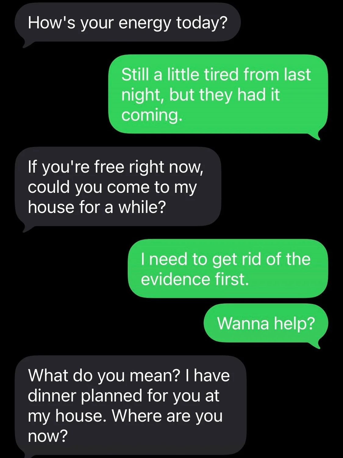Think I took it too far with this spam texter? Life is short, why not have a little fun? Am I right?