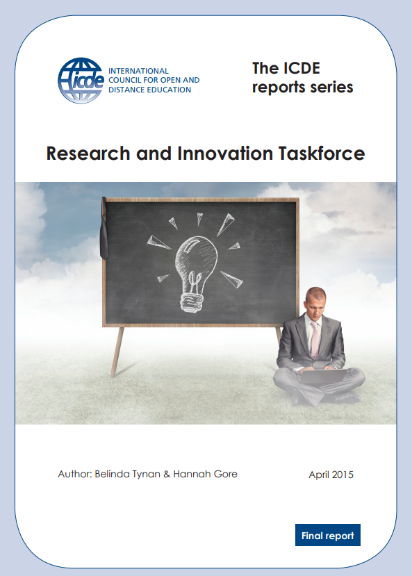 Research and Innovation ICDE TaskForce 2015 April Belinda Tynan and Hanna Gore.png