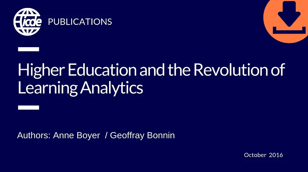 Higher Education and the Revolution of Learning Analytics
