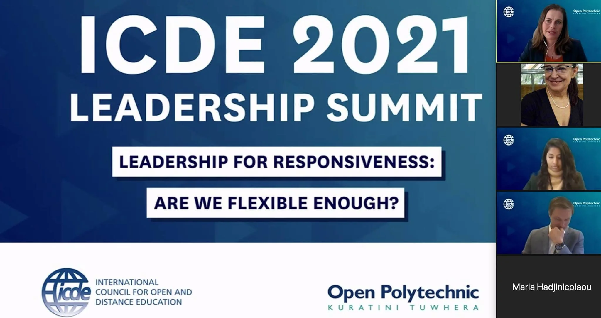 ICDE Leadership Summit 2021: a great step towards more flexibility in education!