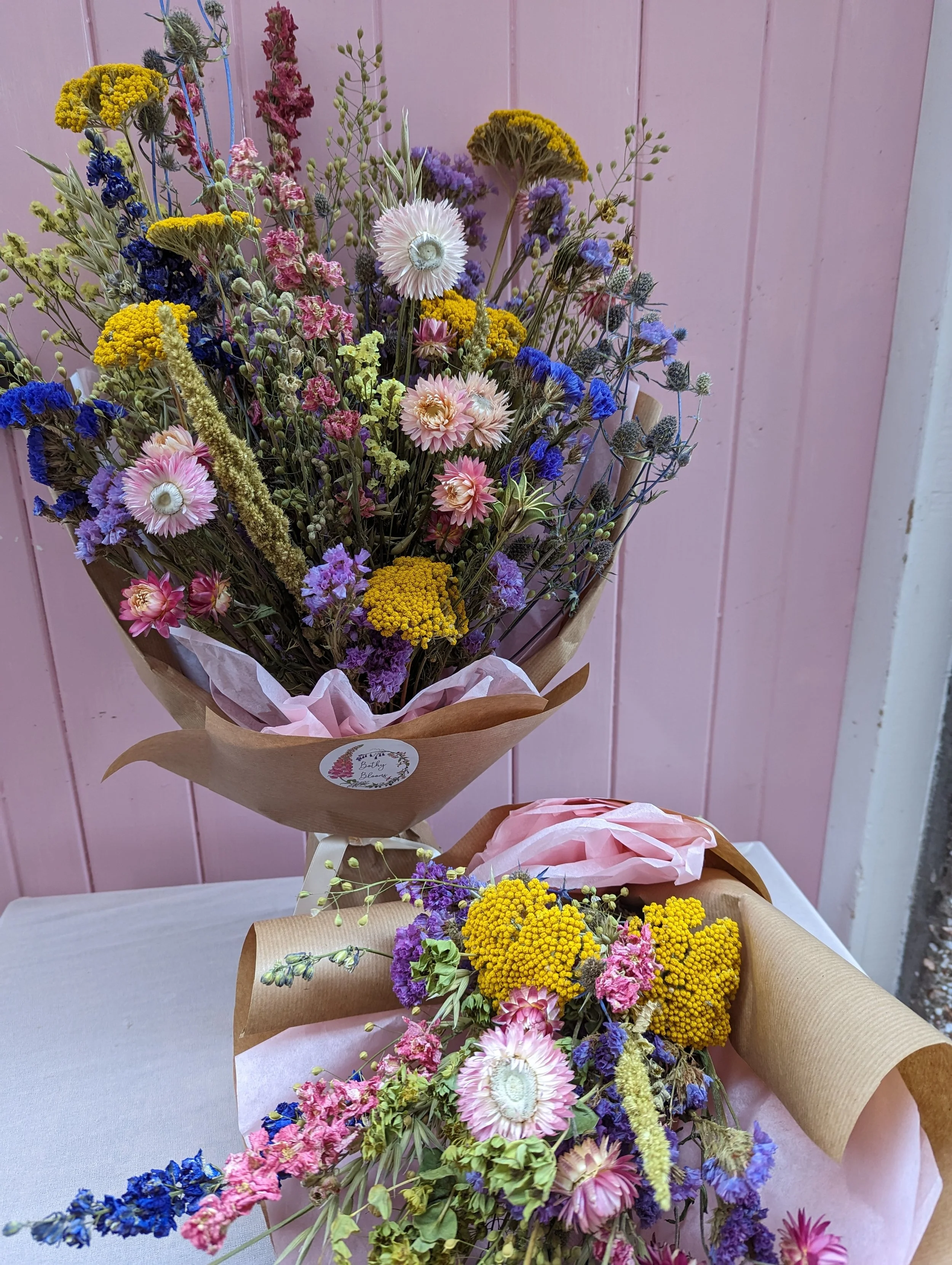 Spring dried bouquet.