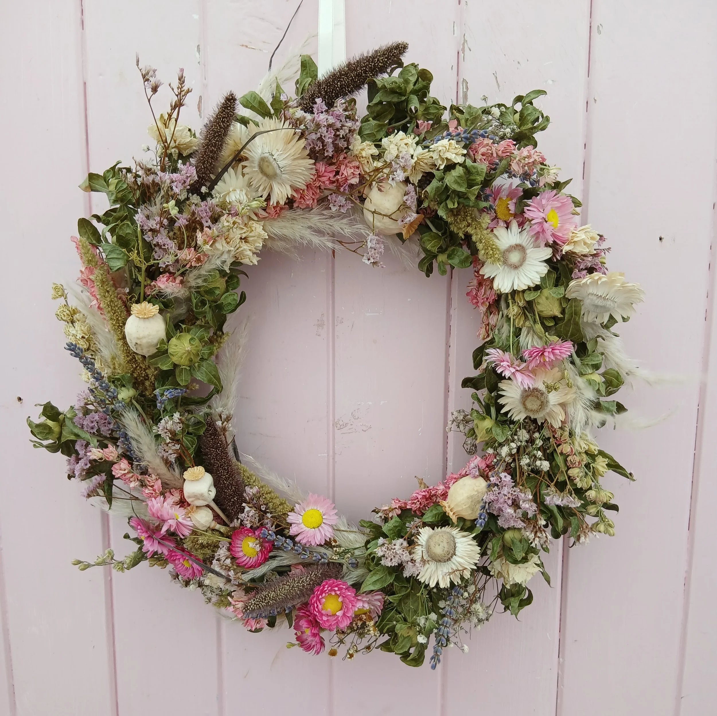 Dried flower wreath (35cm)
