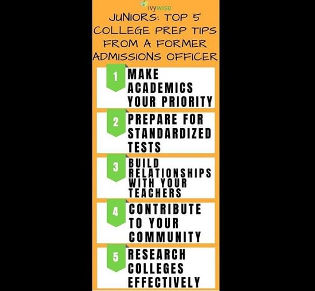 Great college prep tips for #juniors from @followivywise. -
-
#collegeprep #collegeapplications #applyingtocollege #collegeadmissions #highschool #adviceforhighschoolers #collegecounseling #collegecounselor #drapercollegeconsulting 📝📚🎒🎓