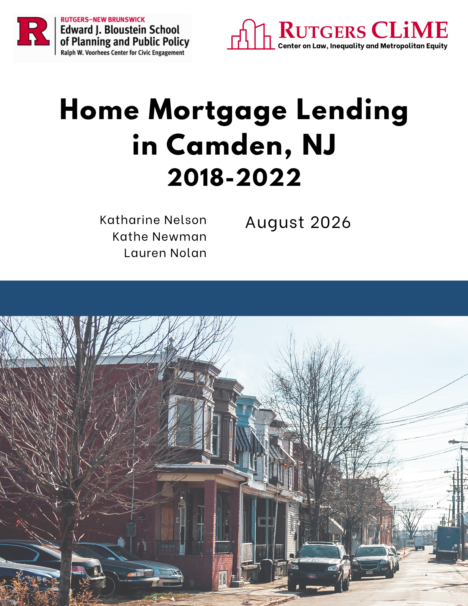Home Mortgage Lending in Camden, New Jersey: 2018-2022