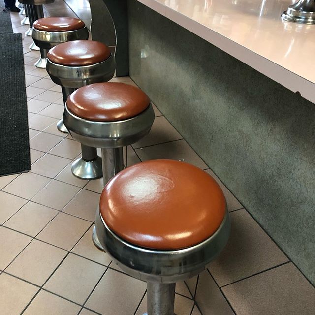Best Coffee Shop Brooklyn New York The Furniture was manufactured by
Rollhaus Seating Products  It  seems like the furniture lasts forever! #seatingproducts #restaurantfurniture #counterstools #classicdiner #restaurantdecor #restaurantdesign #bestcof