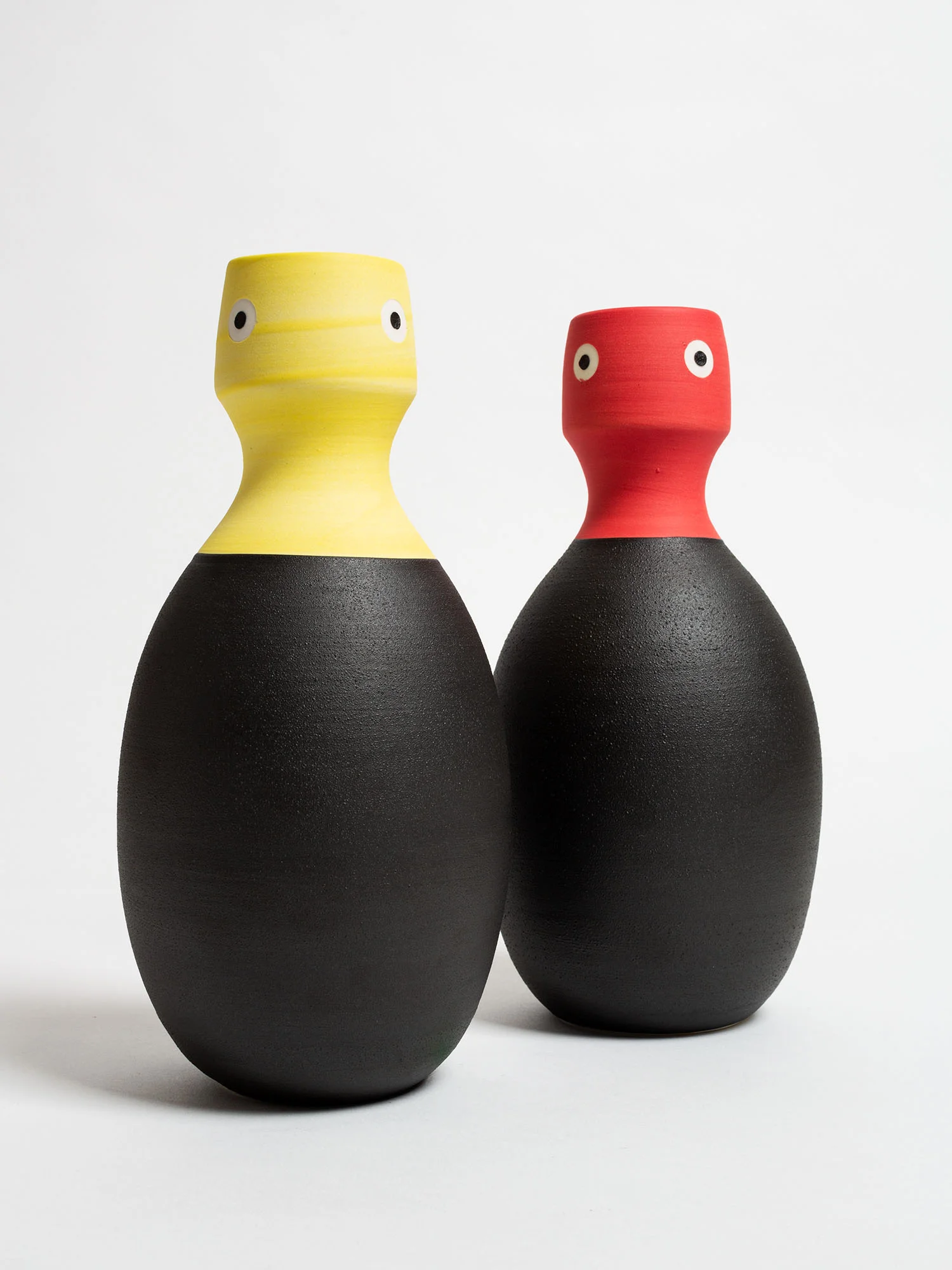 Bird Vase Porzellan - Gilberto Paim - Brasilien