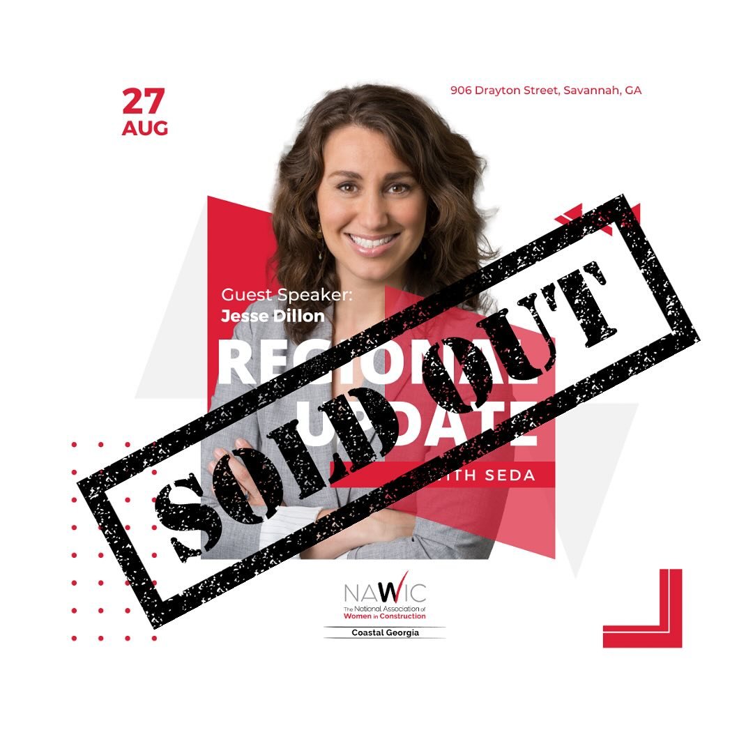 Y&rsquo;all, we are so happy that we have sold out our @savannahecondev luncheon tomorrow! One of our favorite speakers, Jesse Dillion, always brings a crowd! Our generous sponsors, @stagefrontav have a special gift for those attending and our specia