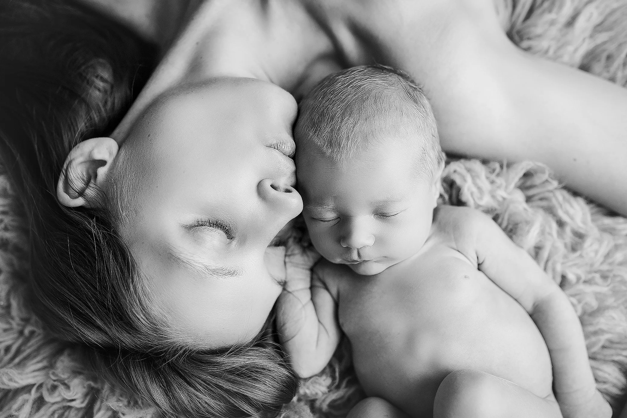 Black And Mother And Newborn Photoshoot Photoshoot Mother And Baby
