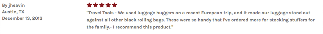 Luggage ID review