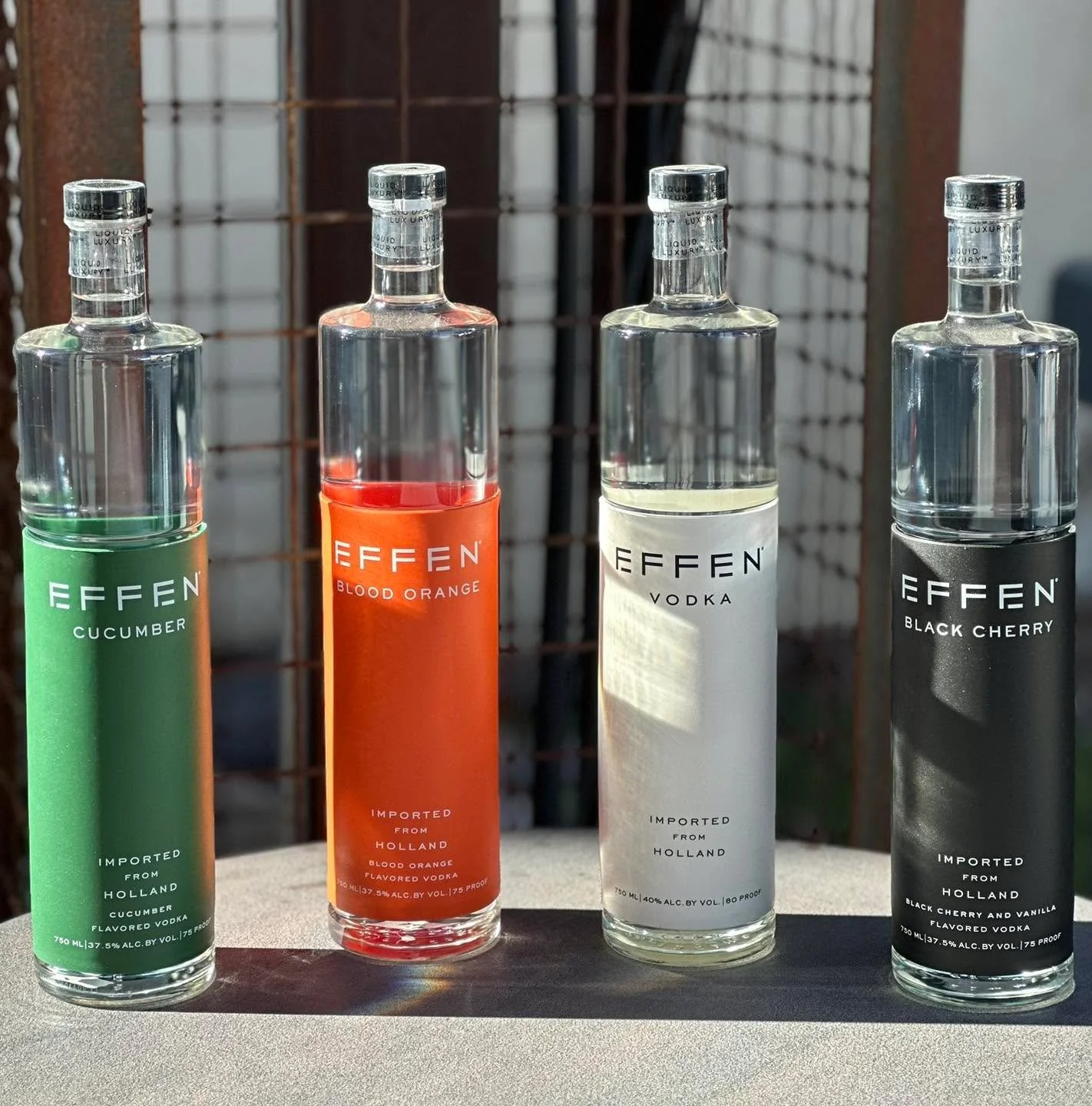 EFFEN up your flavor game 🍸—from crisp Cucumber to bold Black Cherry, this lineup’s got your next cocktail covered. Imported from Holland, distilled for distinction.
#EFFENVodka #FlavorForward #SideDoorSipSessions