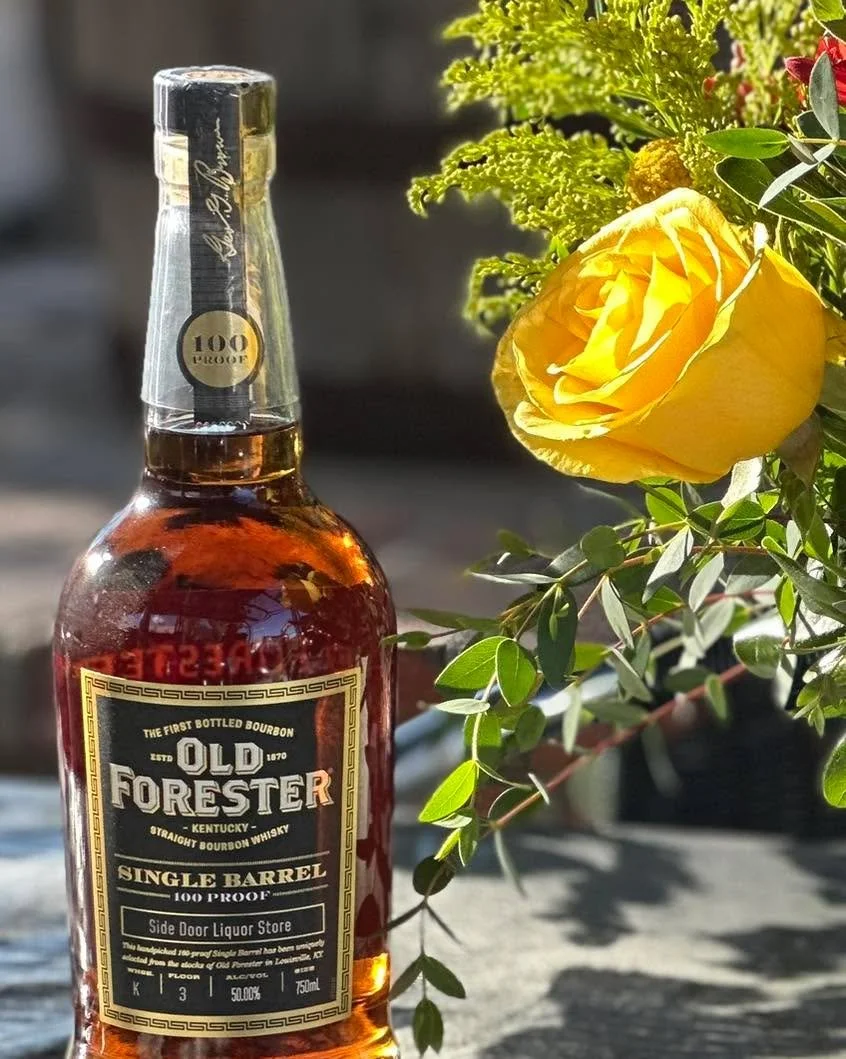 🌹 Bold, beautiful, and barrel-selected.
This Old Forester Single Barrel is a Side Door Liquor Store exclusive&mdash;100 proof of Kentucky pride, handpicked for those who savor the finer pour. #SideDoorSelect #OldForesterSingleBarrel #BourbonDoneRigh