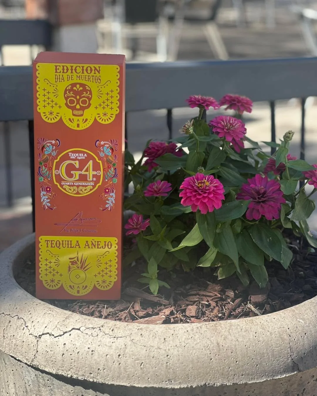 Celebrate life, honor tradition. G4 Tequila A&ntilde;ejo &mdash; Edici&oacute;n D&iacute;a de Muertos. A limited release crafted with soul. Bold flavor, timeless spirit.
#G4Tequila #DiaDeMuertos #LimitedEditionSip