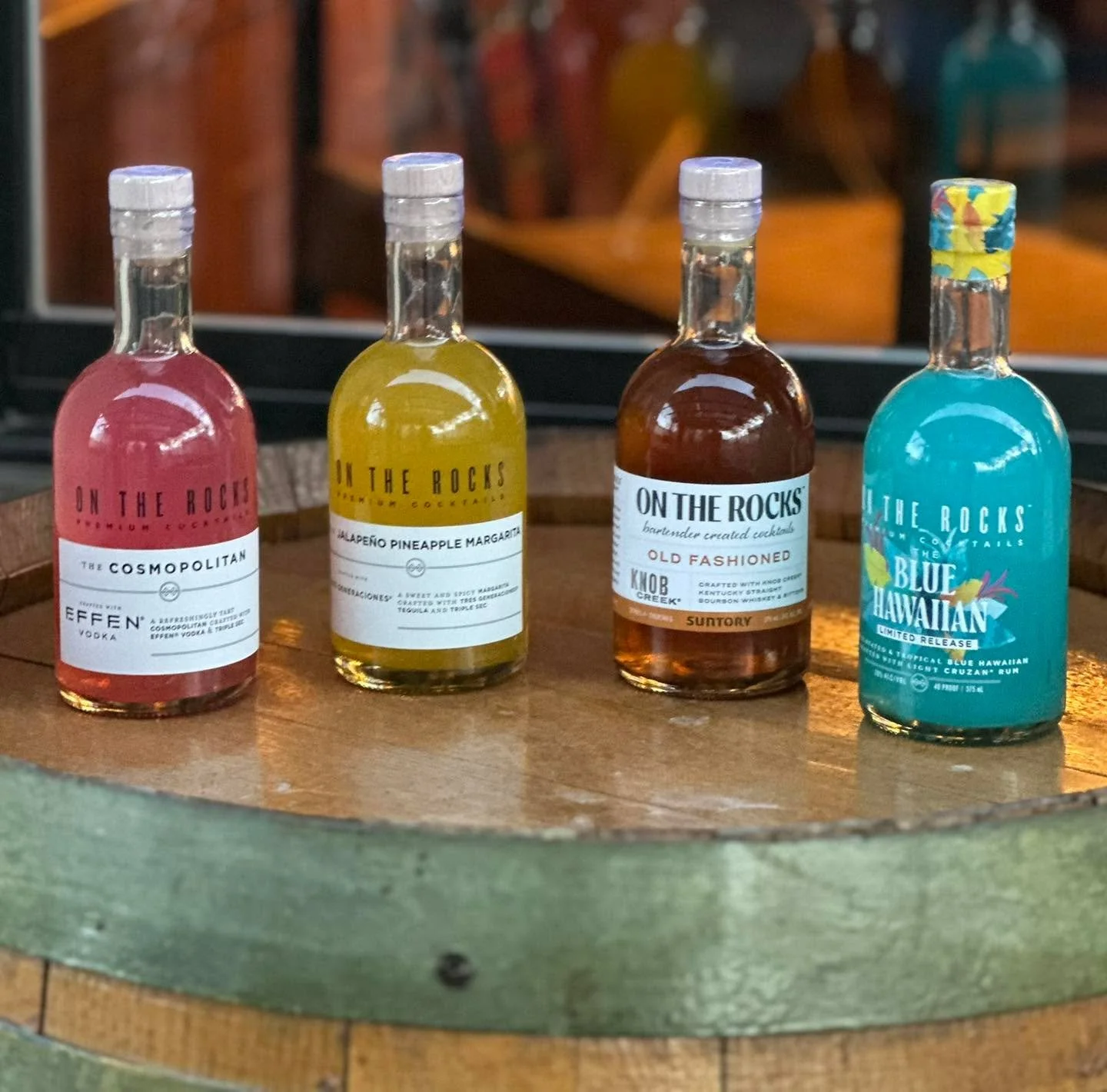 On The Rocks cocktails&mdash;crafted, bottled, and ready to impress.
#OnTheRocksCocktails #SipBoldly #EffortlessFlavor