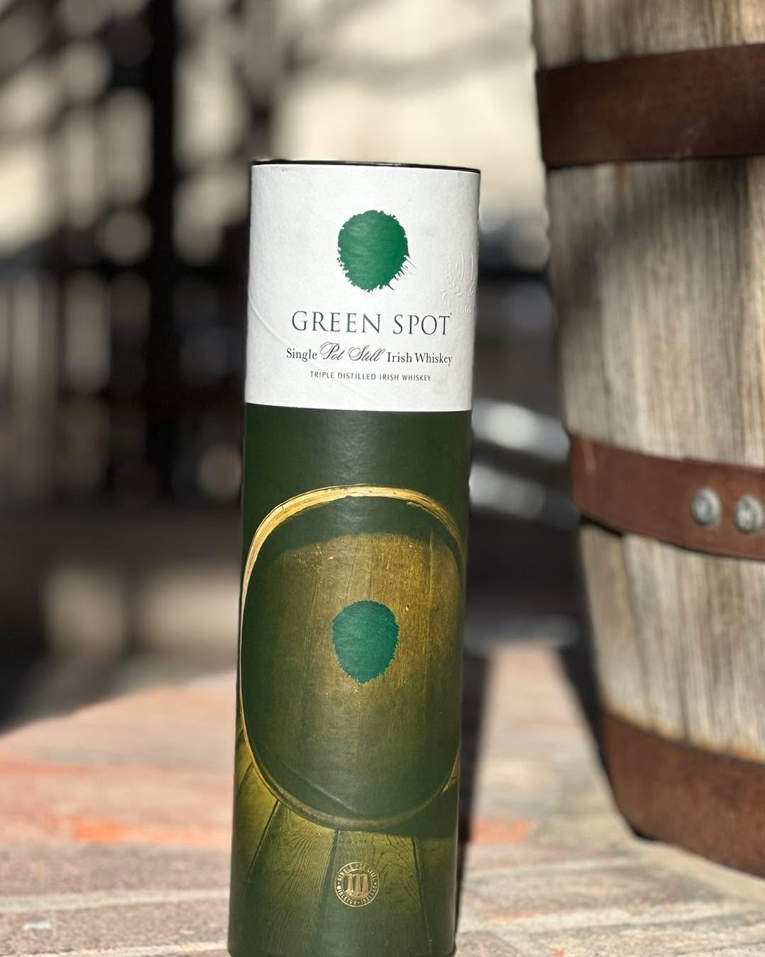 A classic pour with timeless character&mdash;Green Spot brings the barrel-aged elegance to center stage. #IrishWhiskey #GreenSpotMagic #TripleDistilledCharm