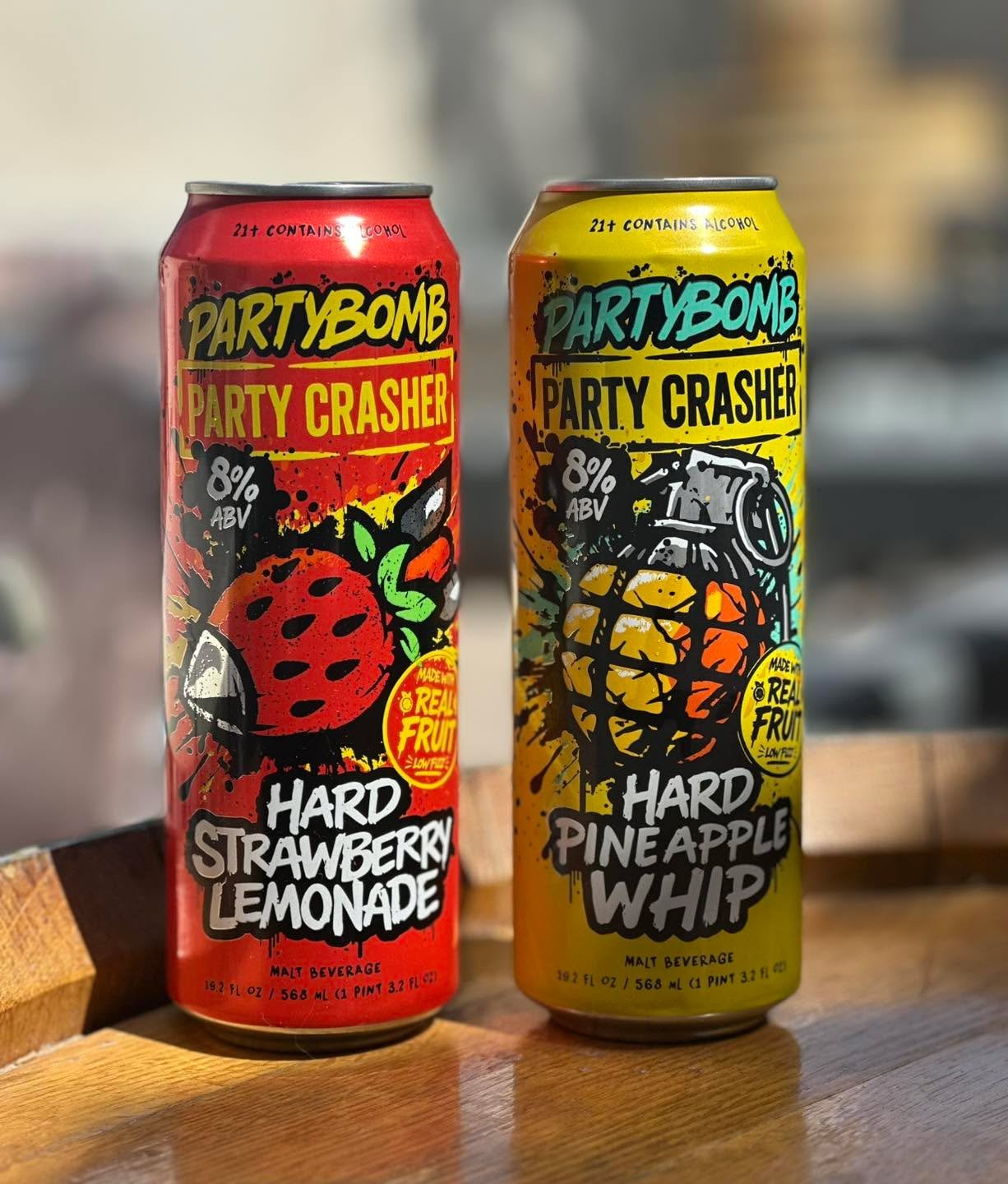 New item alert. Big flavor, bold vibes &mdash; Partybomb Party Crasher just hit the shelves.
#NewAtSideDoor #PartyCrasher #RealFruitEnergy