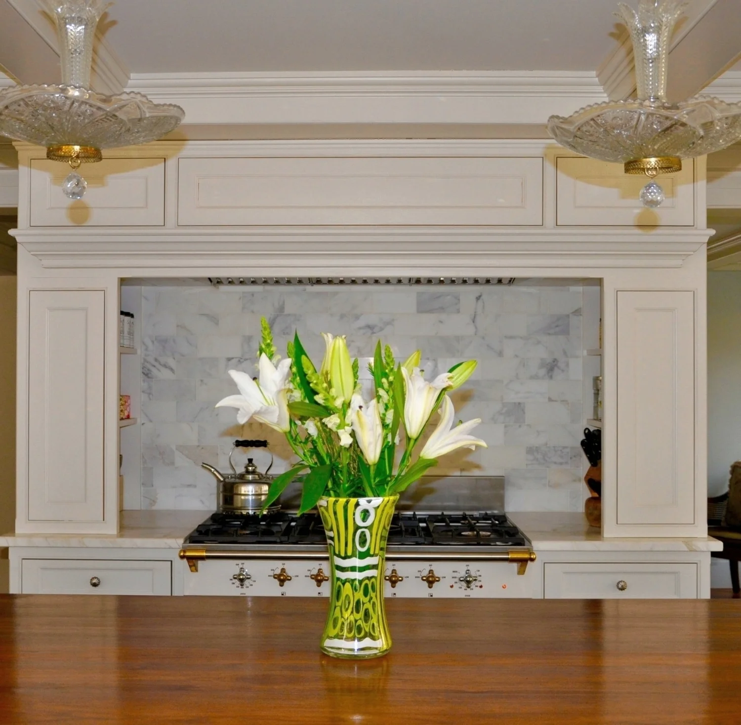 Greek Revival Kitchen Renovation-Range