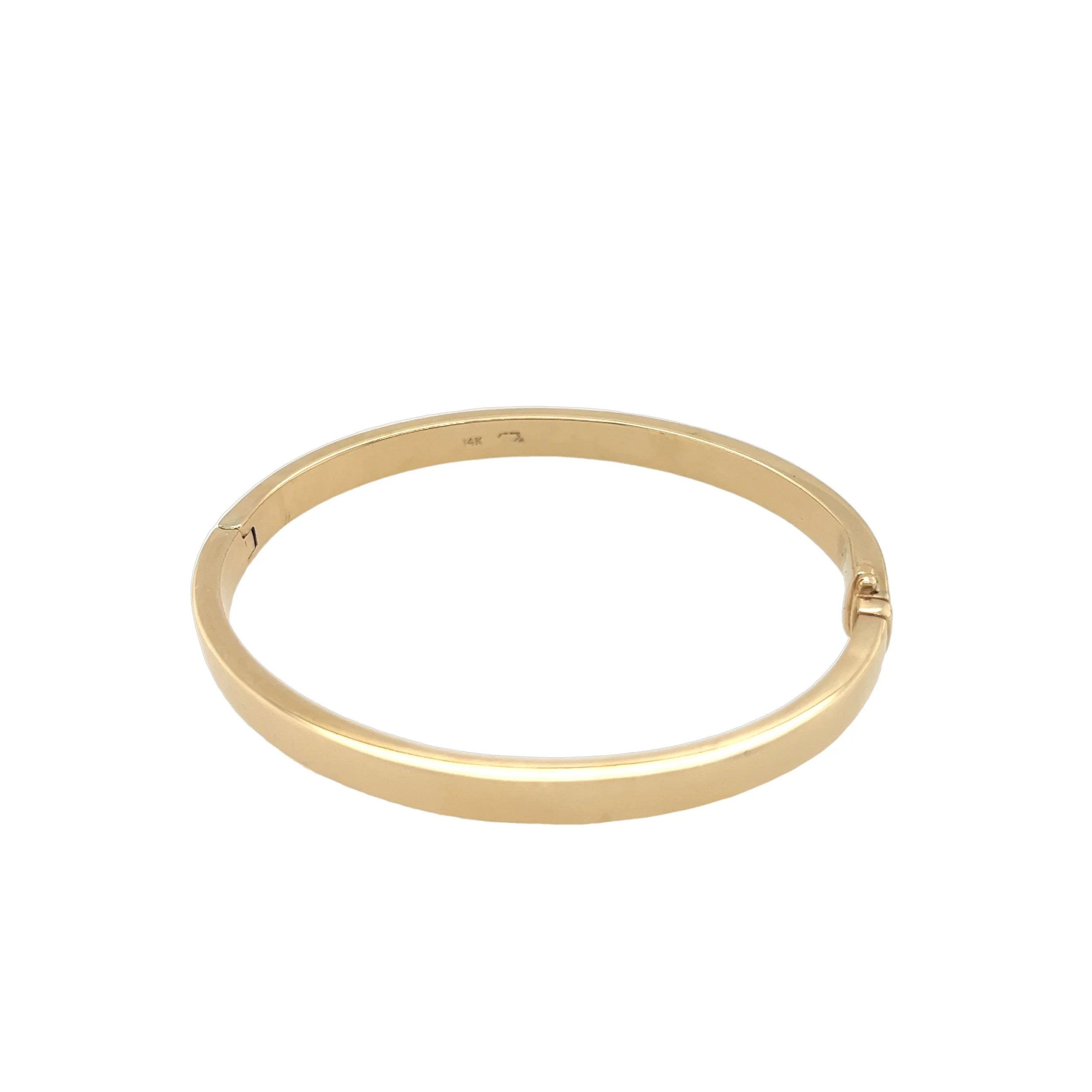 Solid Gold Bangle