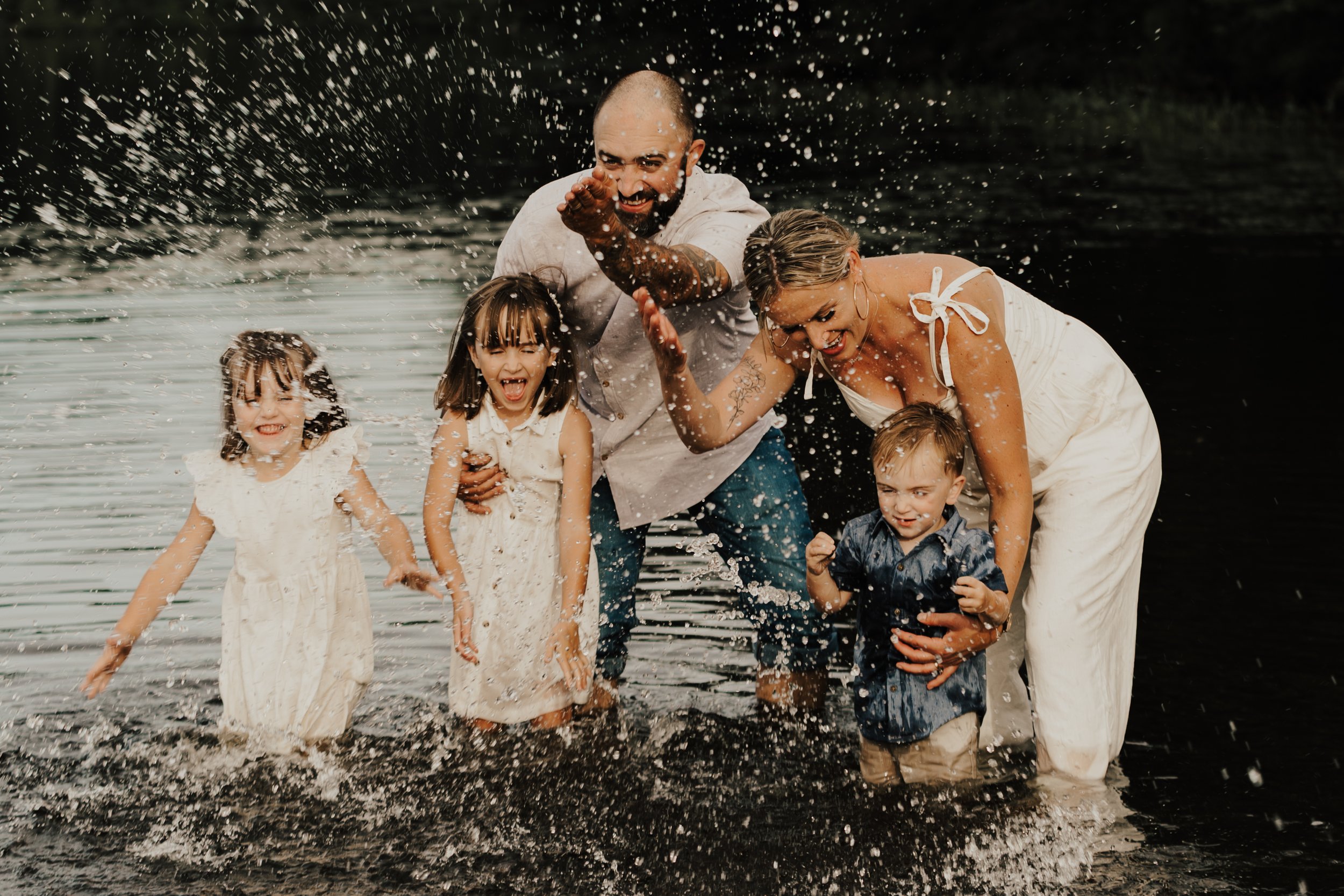 Ontario Family Photographer | A Beachfront Session at Martin River Provincial Park
