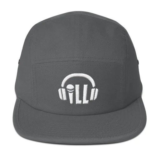 Ill 5 Panel Camper Hat Merch Img WHITE BG.jpg
