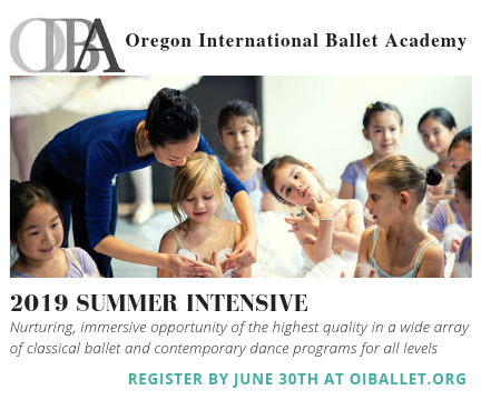 Oregon International Ballet Academy summer intensive ad