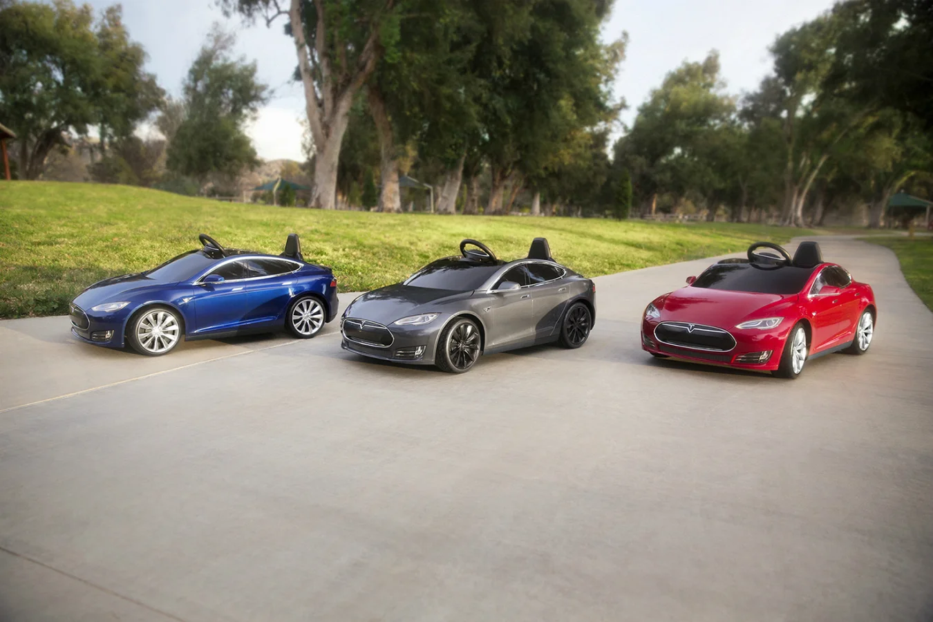‘Tesla mini-cars’ for kids.